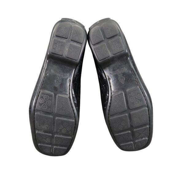 Brighton Shoes Womens 8.5 Loafers Slip On Charms Croc Embossed Leather Classic - Picture 14 of 16